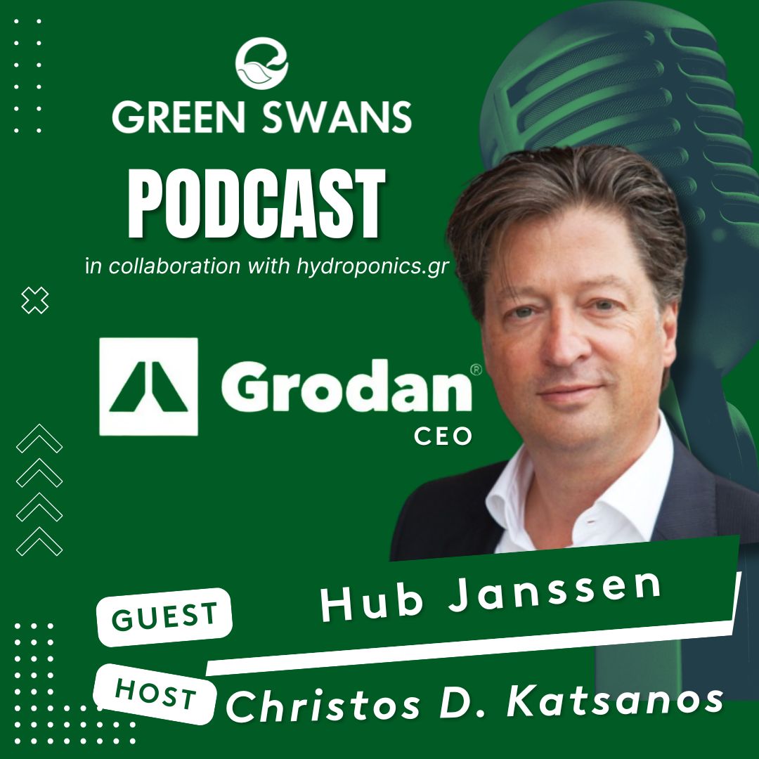 Green Swans Podcast – Cultivating the Future with Hub Janssen, CEO Grodan